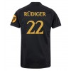 Real Madrid Antonio Rudiger #22 Tredje Tröja 2023-24 Korta ärmar